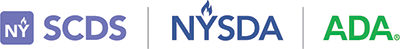 SCDS - NYSDA - ADA logo